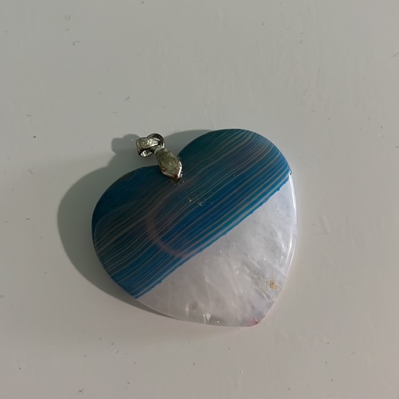 Glass Pendants with chain. - Picture 3 of 3